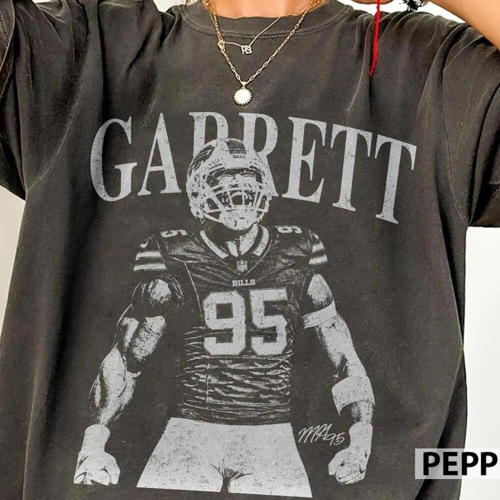 Myles Garrett 95 Los Angeles Rams Football Fan Shirt